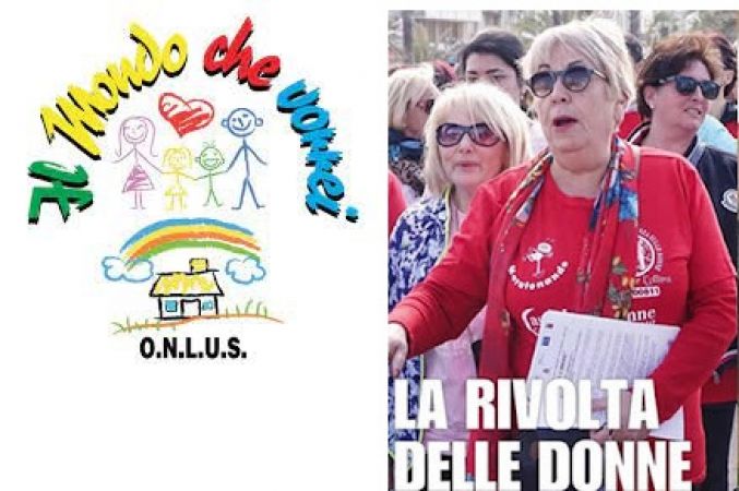 Il Mondo Che Vorrei vicino alla causa della violenza contro le donne